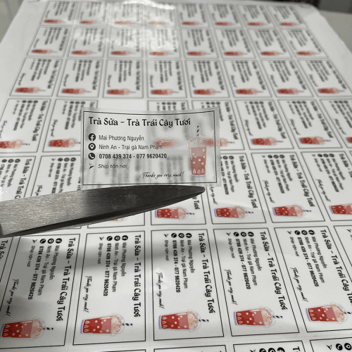 Tem Nhãn Decal 1 TEM1